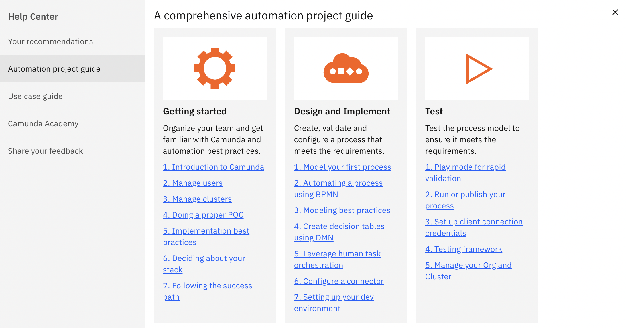 automation project guide