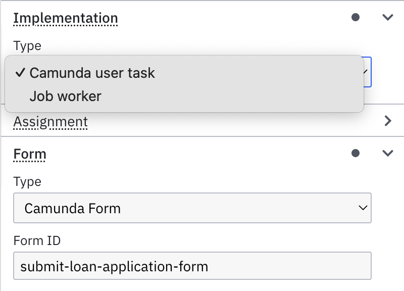 Task Type Selection