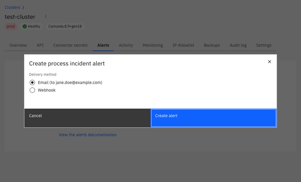 create-alert
