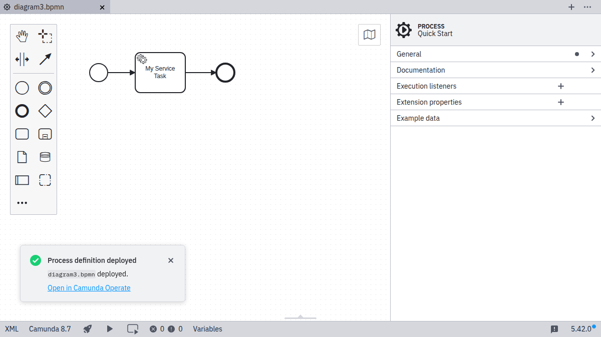 deployment successful