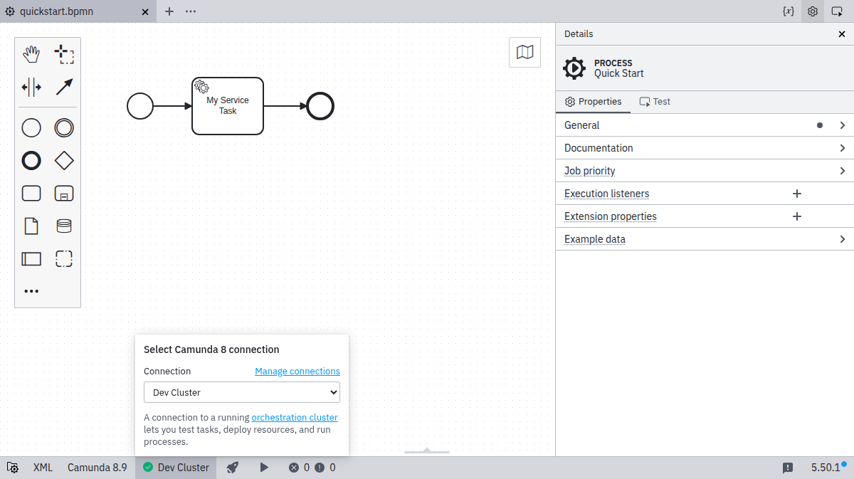 Self-Managed cluster connected