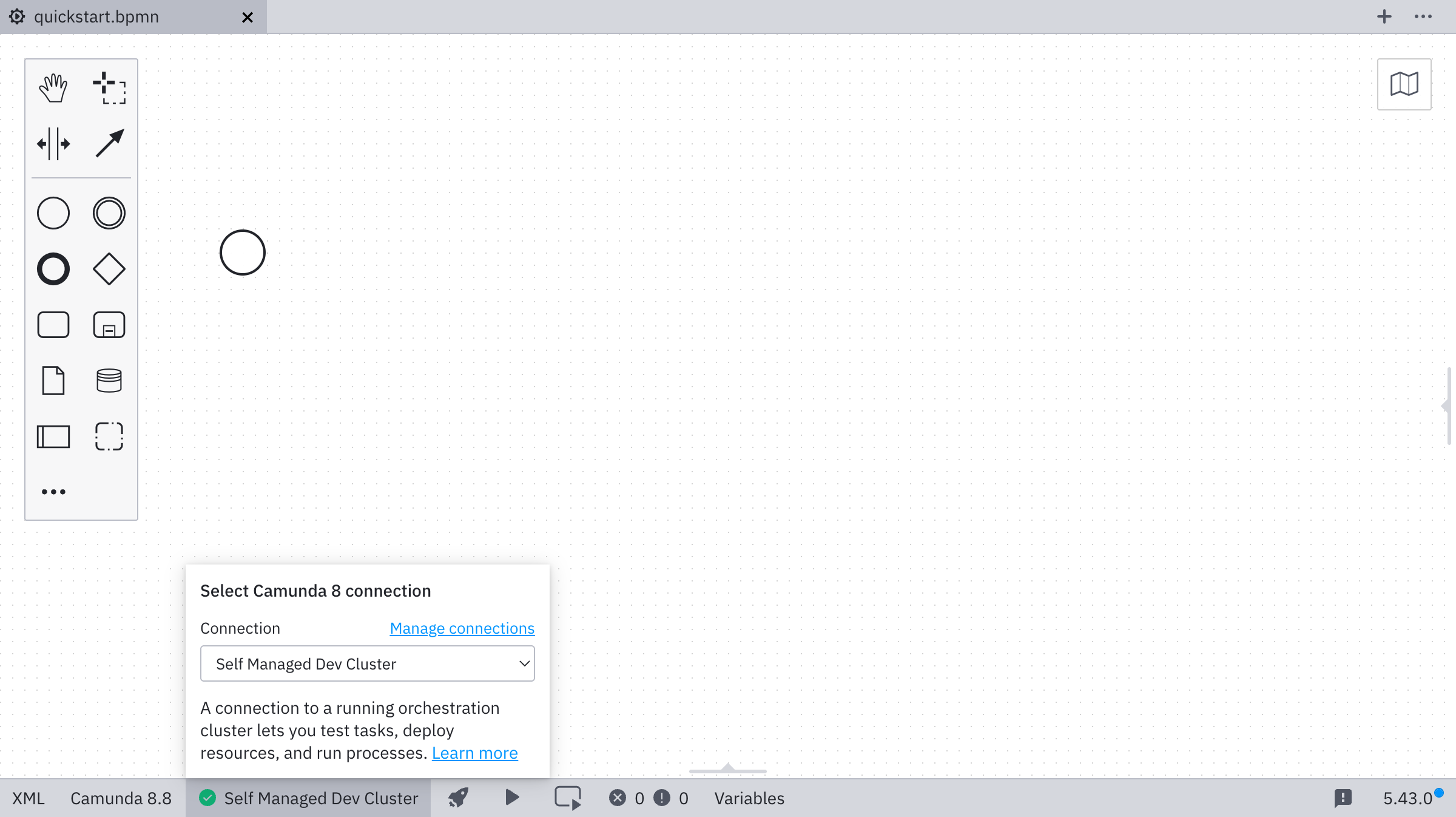 Self-Managed cluster connected