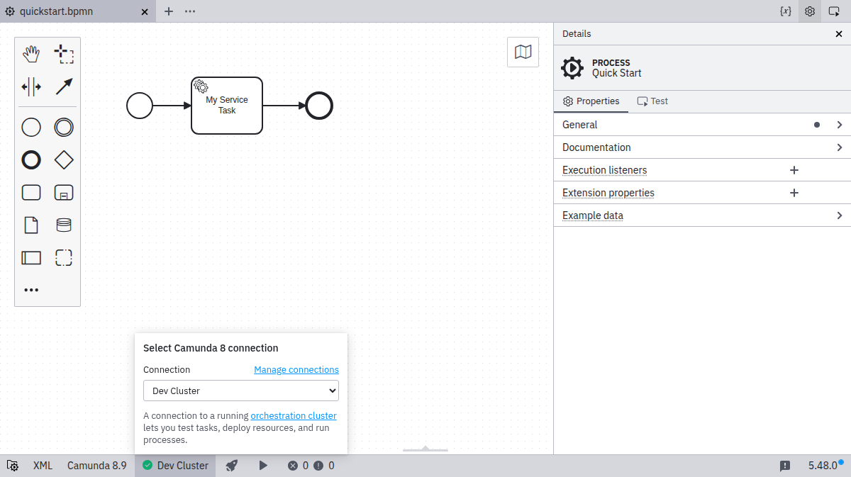 Self-Managed cluster connected