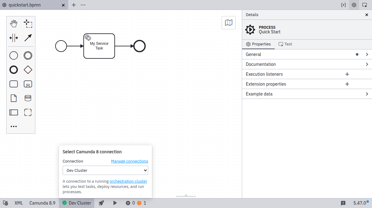 Self-Managed cluster connected