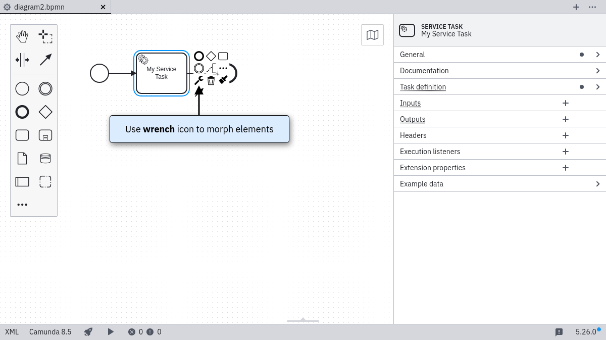 task configuration