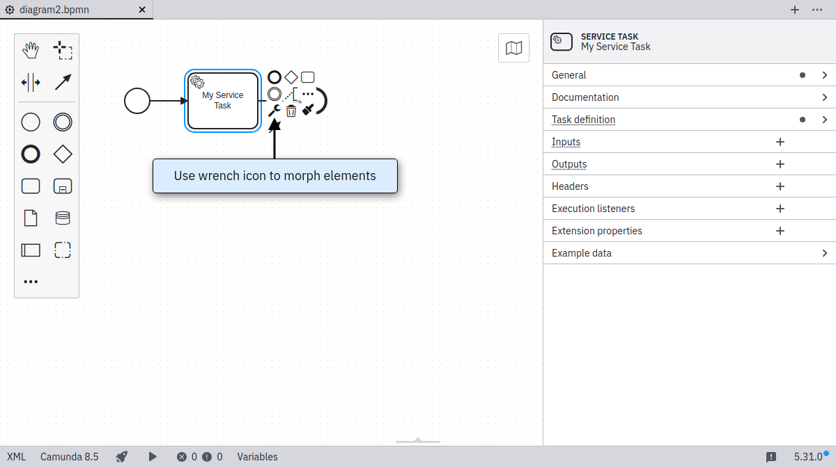 task configuration