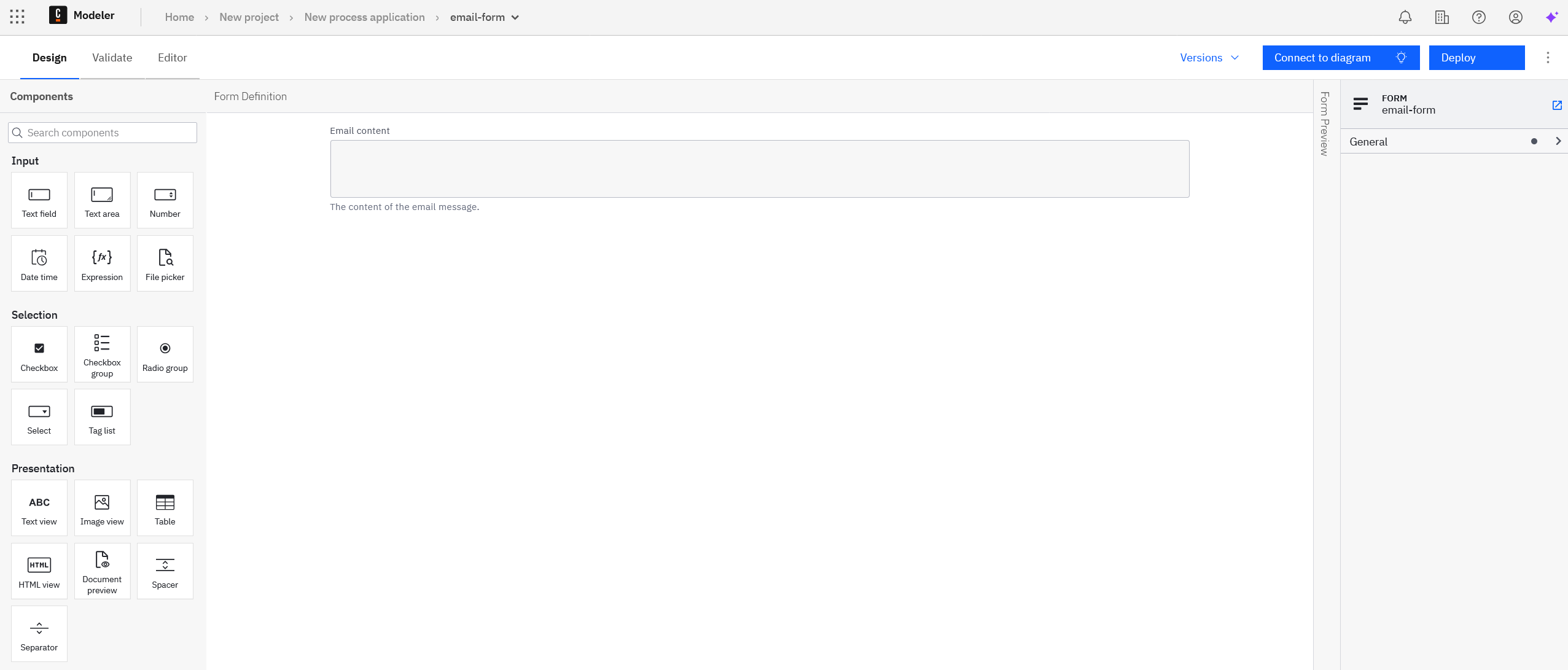 form email example