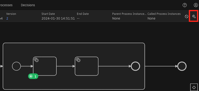 Modify Process Instance on Operate