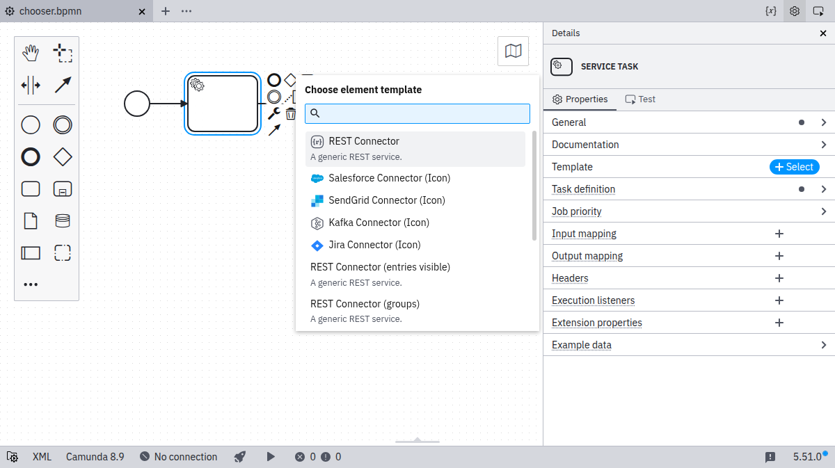 Modal Menu