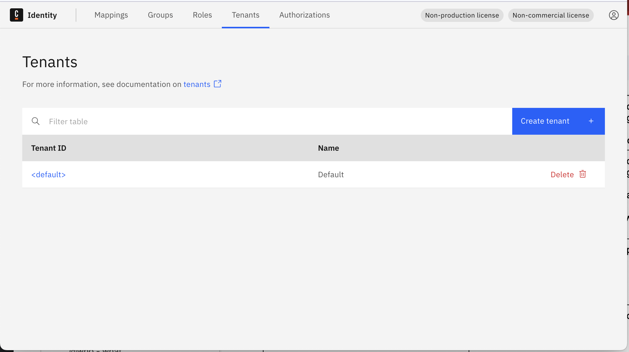tenant-mapping-list